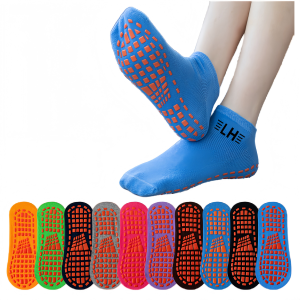Anti-Slip Grip Socks for Trampoline Use - Youth and Adult Sizes