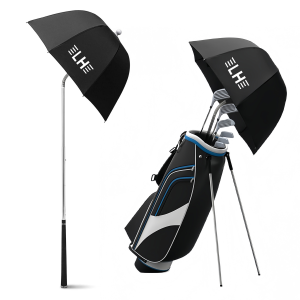 Dual-Purpose Golf Club-Handle Umbrella with Large Canopy