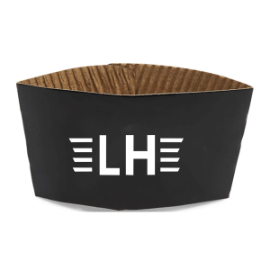Customizable Kraft Paper Coffee Cup Sleeves for 12oz and 16oz Cups
