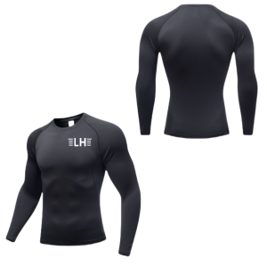 Men's Seamless Long Sleeve Athletic Tops